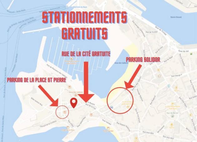 Appartement Aquaroom Rdc - Plage 50M - Rue Gratuite Σεν Μαλό Εξωτερικό φωτογραφία